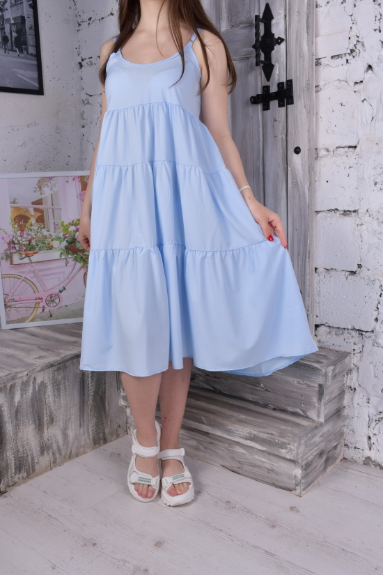 Платье женское (цв.голубой) Размер в наличии : 50 арт.715