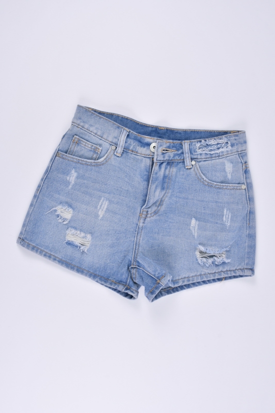 Шорти жіночі джинсові NewJeans Розмір в наявності : 30 арт.D3660
