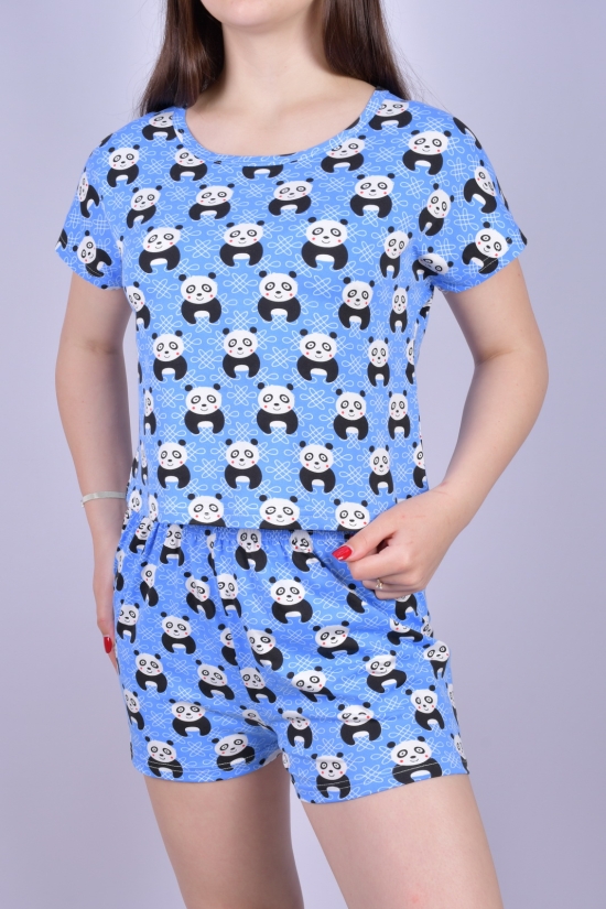 Пижама женская (цв.синий) Размеры в наличии : 40, 44, 46, 48 арт.88803
