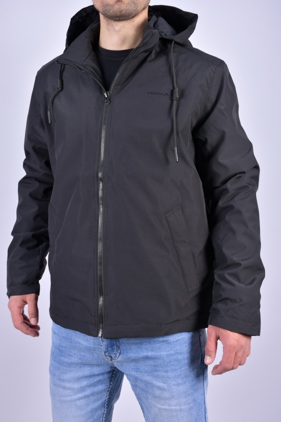 Куртка чоловіча демісезонна з плащової тканини (кол. чорний) Розміри в наявності : 44, 46, 48, 50, 52 арт.7988