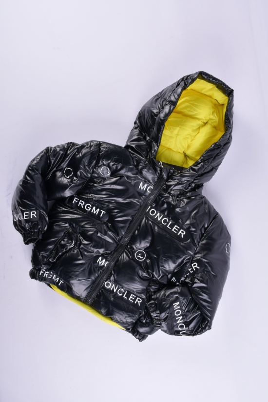 Куртка демисезонная (цв.черный) для девочки болоневая Рост в наличии : 86, 92, 98, 104, 110 арт.MONCLER