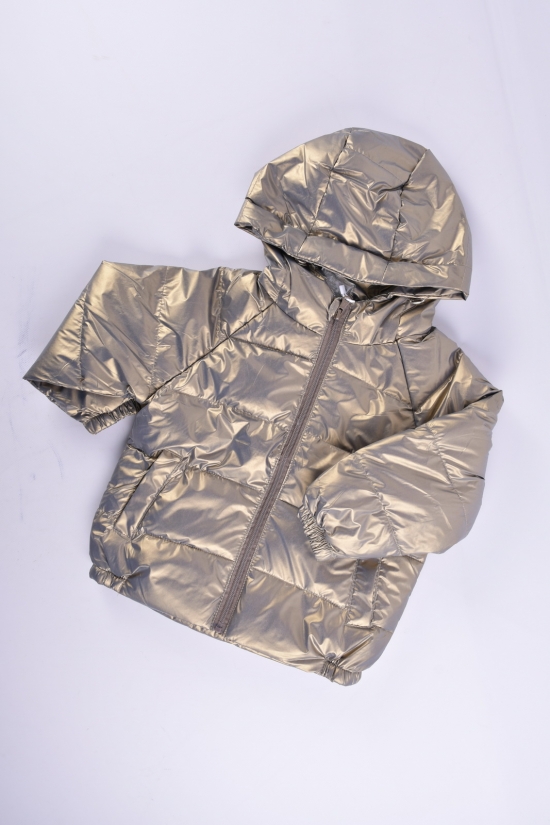 Куртка детская демисезонная болоневая (цв.оливковый) Рост в наличии : 98, 104, 110, 116, 122 арт.fashion
