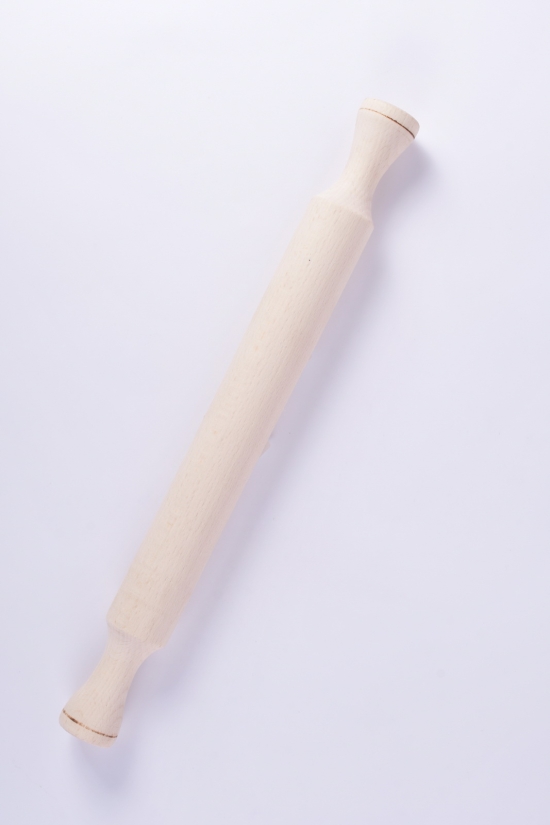 Скалка для раскатки теста (деревянная) размер 40 см арт.2024