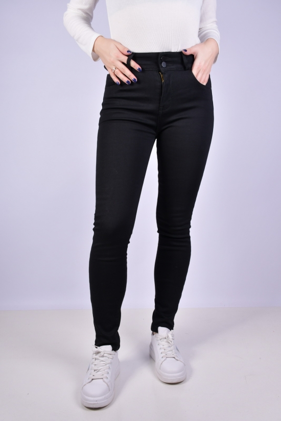 Джинсы женские стрейчевые на флисе "NewJeans" Размер в наличии : 25 арт.DF573