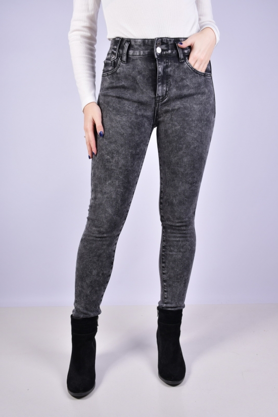 Джинсы женские стрейчевые на флисе "NewJeans" Размер в наличии : 25 арт.DF6031