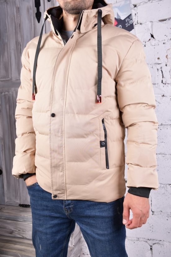 Куртка мужская зимняя (цв.кремовый) Размеры в наличии : 44, 46, 48, 50 арт.1130