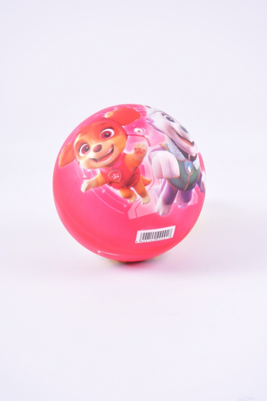 Мяч резиновый "PAW PATROL" 23см" 80 грам. арт.PB2102