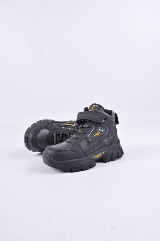 Ботинки для мальчика "Y.TOP" зимние на меху Размеры в наличии : 28, 29 арт.HY20012-6-43