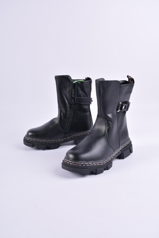 Ботинки для девочки зимние на меху "Kimboo" Размеры в наличии : 29, 30, 31 арт.FG2230-2A