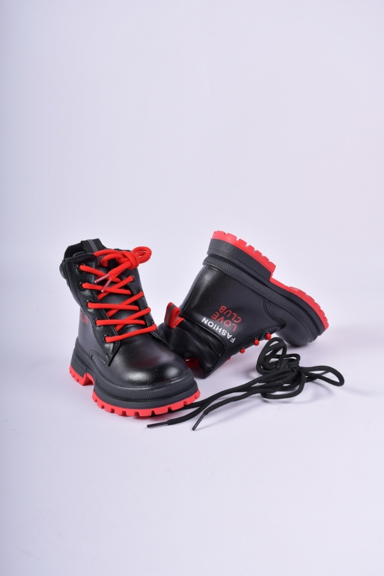 Ботинки для девочки зимние на меху "MODERN STYLE" Размеры в наличии : 26, 27 арт.3920-1-3