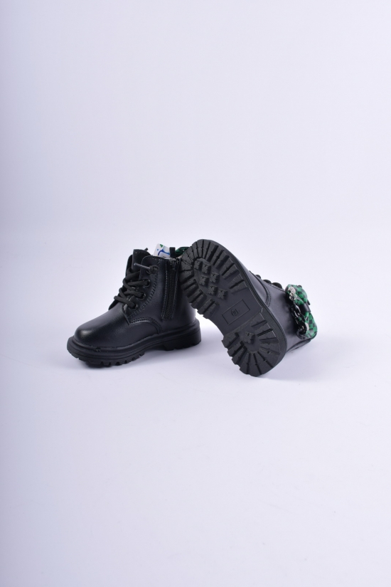 Ботинки для девочки зимнее на меху "Канарейка" Размеры в наличии : 21, 24 арт.Z6227-1