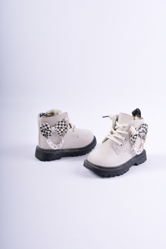 Ботинки для девочки зимнее на меху "Канарейка" Размеры в наличии : 23, 24 арт.Z6227-4