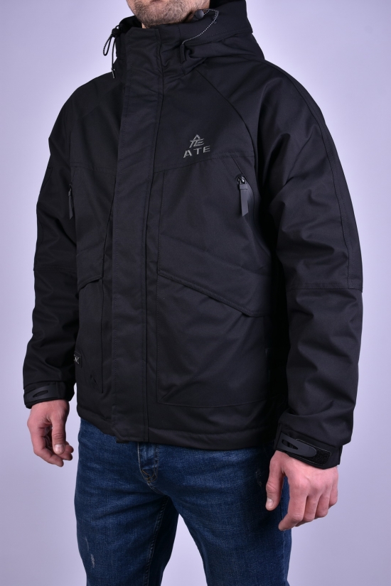 Куртка мужская (цв.черный) демисезонная"ATE" Размеры в наличии : 44, 46, 48, 50, 52 арт.A-818