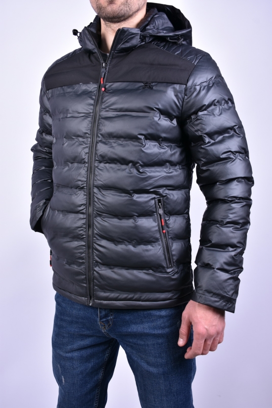 Куртка чоловіча (кол. чорний) демісезонна Розміри в наявності : 46, 48, 50, 52, 54 арт.5831