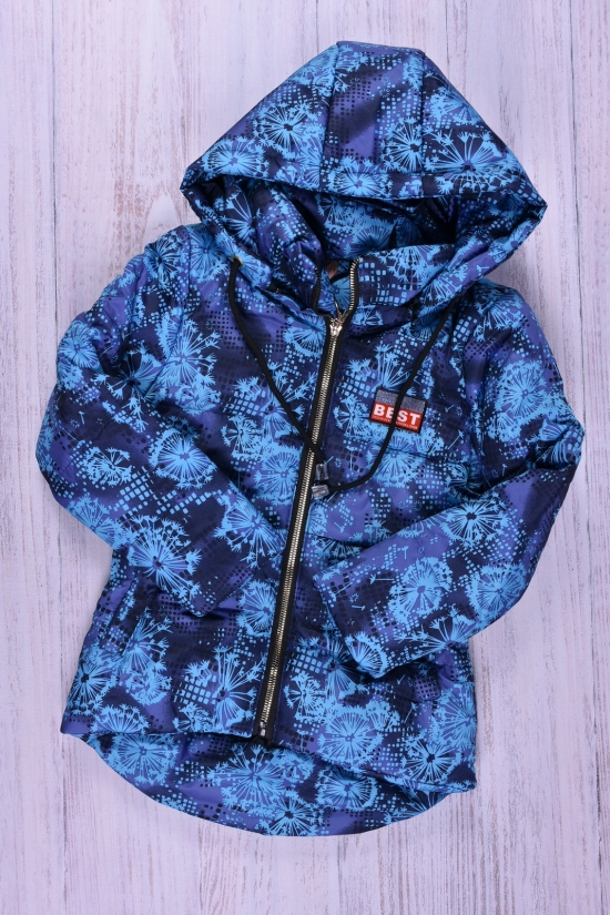 Куртка для дівчинки (кол. синій) демісезонна з плащової тканини. Зріст в наявності : 92 арт.029
