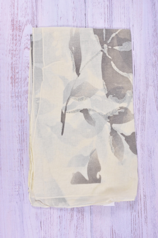 Палантин женский (цв.желтый/серый) (180/70 см) арт.180/70