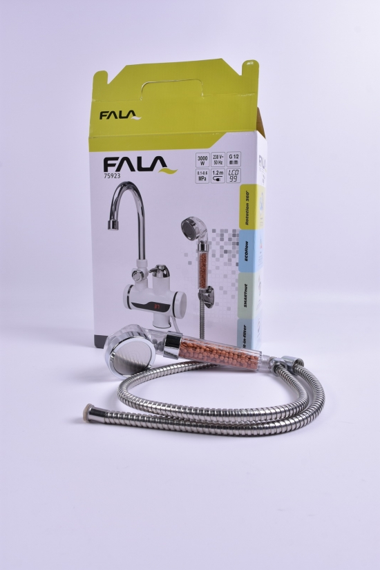 Обігрівач води з LCD-дисплеєм KALTA -3 FALA 3 кВт до 60°С тиск 0,1-0,6 МПа кабель1,2 арт.75923