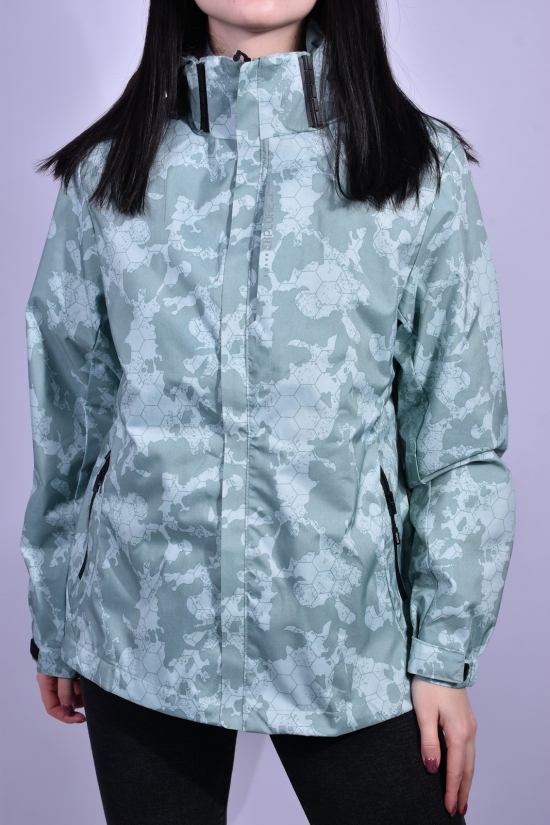 Вітровка жіноча (кол. м'яти) з плащової тканини "OUTDOOR" Розмір в наявності : 42 арт.W6255