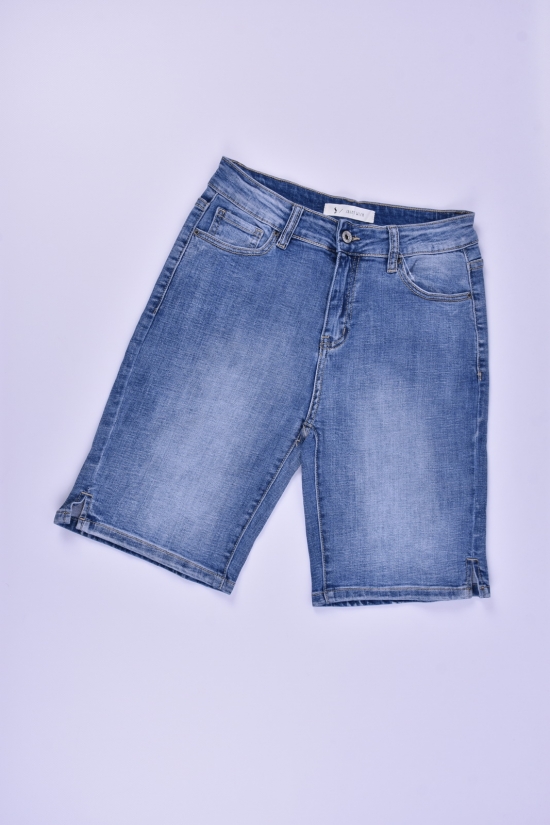Шорты женские джинсовые стрейчевые "Saint Wish" Размер в наличии : 34 арт.B3055-2