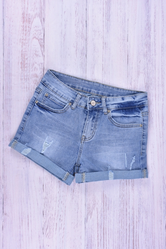 Шорты джинсовые женские "NewJeans" Размеры в наличии : 25, 26 арт.D3764