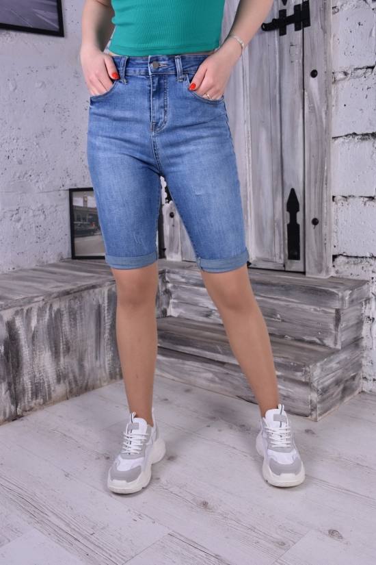 Шорти джинсові жіночі "NewJeans" Розмір в наявності : 25 арт.D3748