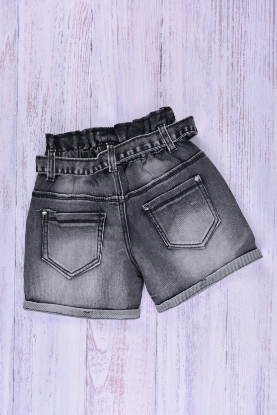 Шорты для девочки джинсовые стрейчевые Объем в наличии : 110 арт.H-2667