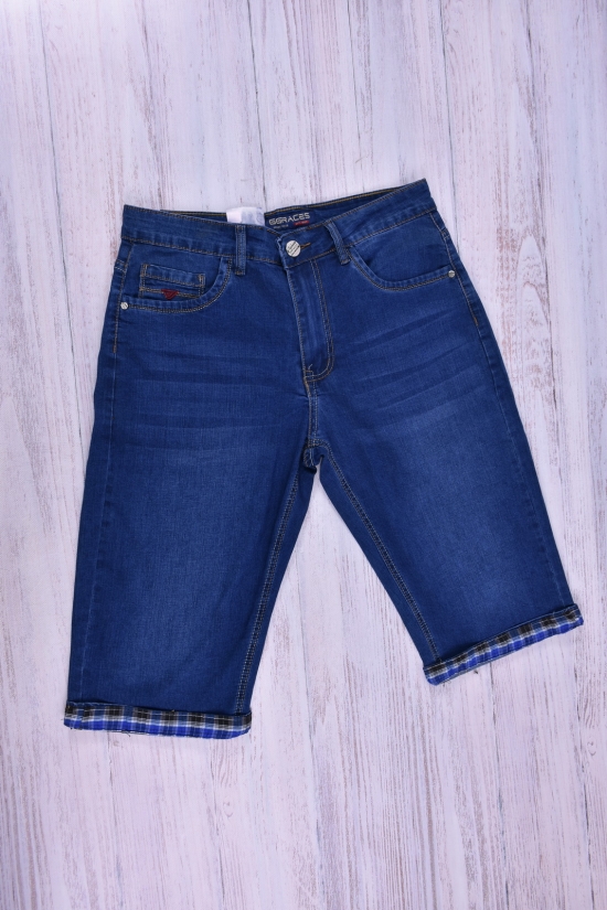 Шорти чоловічі джинсові стрейчові "GGRACES" Розміри в наявності : 31, 33 арт.D8078