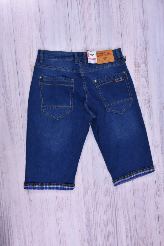 Шорти чоловічі джинсові стрейчові "GGRACES" Розміри в наявності : 31, 33 арт.D8078