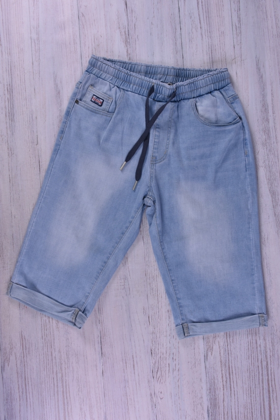 Капрі жіночі джинсові Розміри в наявності : 32, 36 арт.MF-2381