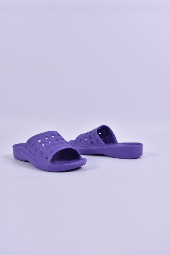 Шльопанці жіночі (кол. фіолетовий) "KROK" Розміри в наявності : 36, 37 арт.C-19