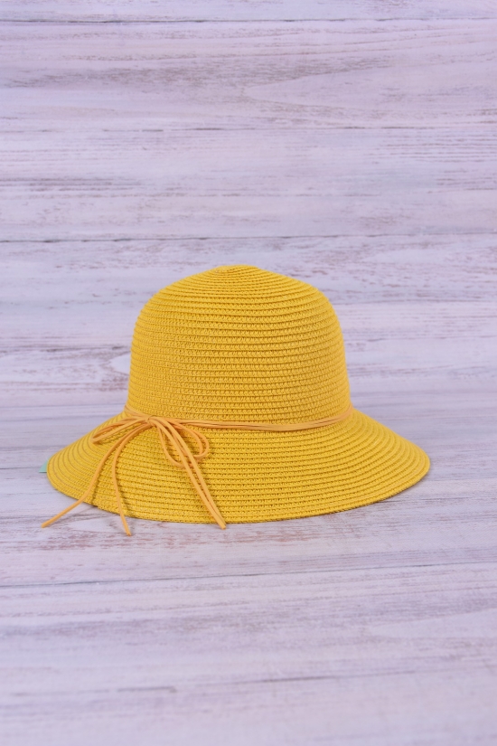 Шляпа женская (цв.желтый) "HOROSO" арт.XM519