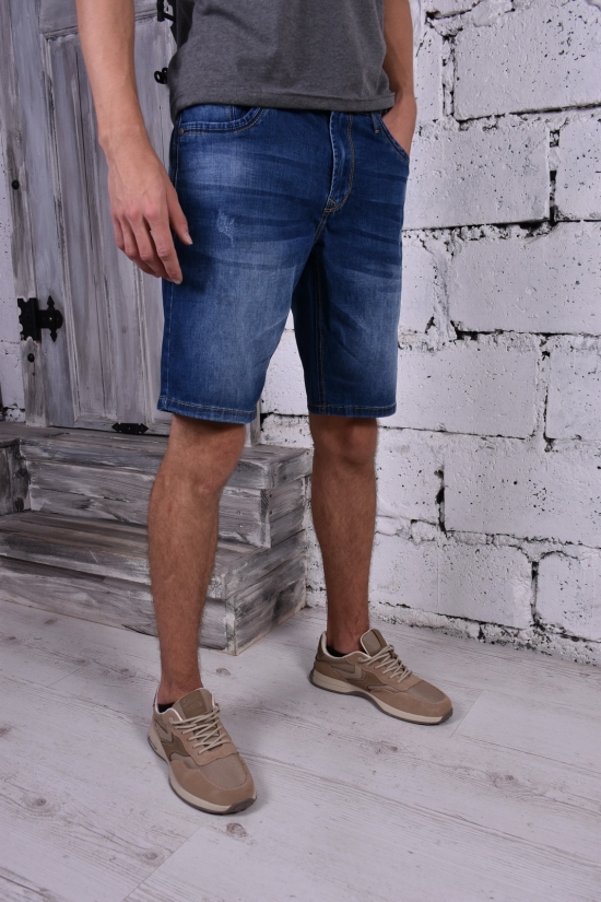 Шорты джинсовые мужские стрейчевые "VARXDAR" Размеры в наличии : 31, 33 арт.5A-050