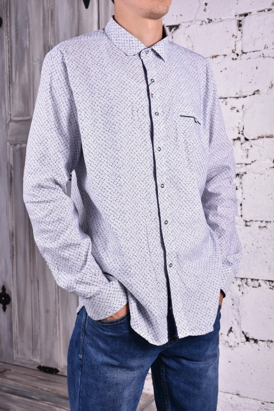 Рубашка мужская "CRESTANCE" (SLIM FIT) Размер в наличии : 46 арт.SKY2957