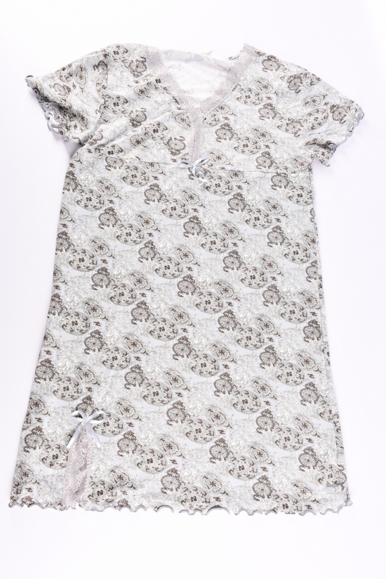 Нічна сорочка жіноча (кол. сірий) Розмір в наявності : 48 арт.625-2