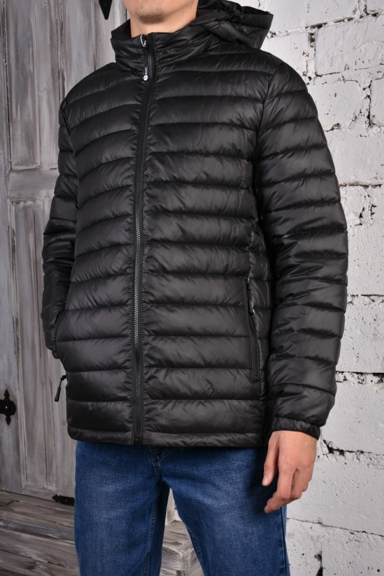 Куртка мужская (цв.черный) демисезонная"ATE" Размеры в наличии : 46, 48, 50, 52, 54 арт.860-1