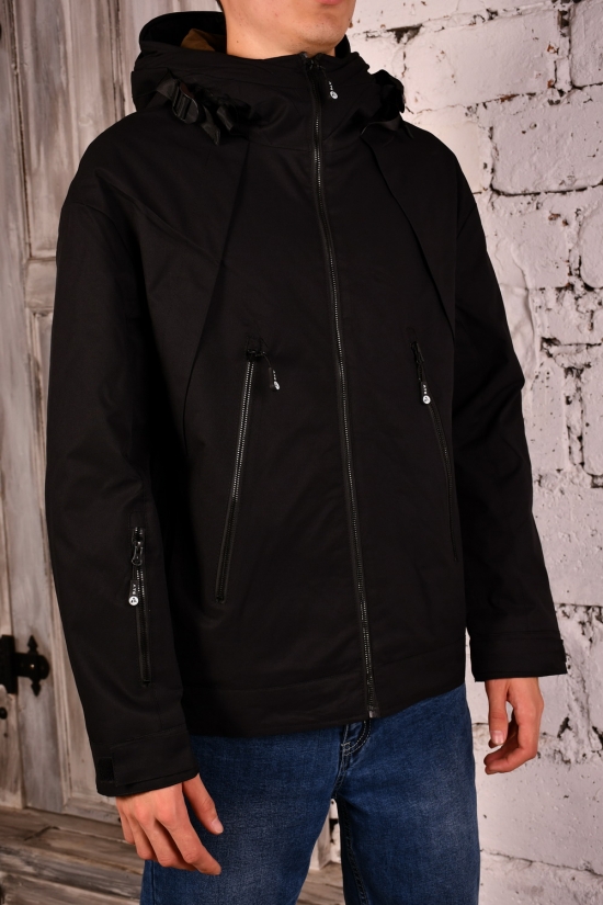 Куртка мужская (цв.черный) демисезонная"ATE" Размеры в наличии : 46, 48, 50, 52, 54 арт.A-989