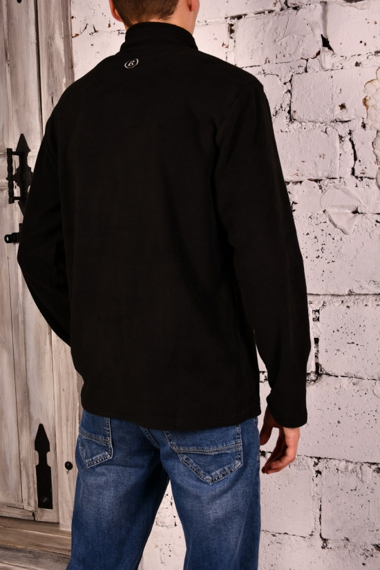 Джемпер мужской (цв.черный) флисовый Размер в наличии : 50 арт.82-2144
