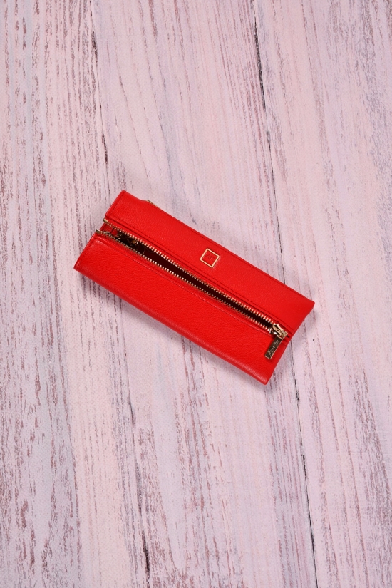 Ключница женская кожаная (color.red) размер 17/7 см. "Alfa Ricco" арт.AR1100LB
