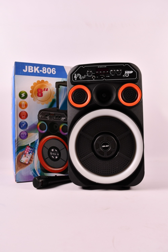 Автономна акустична система (BLUETOOTH USB FM) на акумуляторі арт.JBK-807