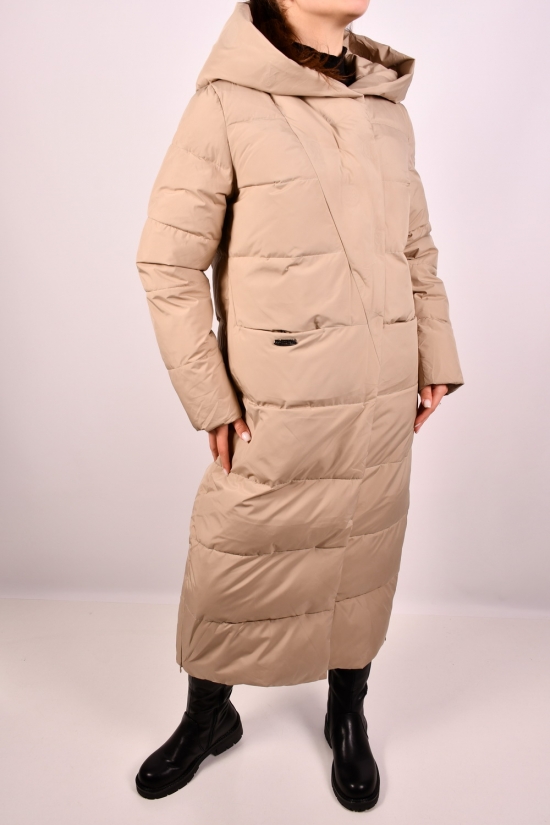 Жіноче пальто зимове color.34 (наповнювач біо-пух) "Quiet Poem" Розміри в наявності : 44, 46, 48, 50, 52, 54 арт.AY-2260