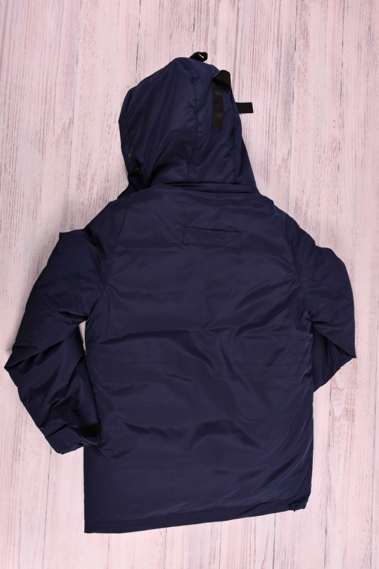 Куртка для мальчика (цв.т.синий) из плащевки зимняя Рост в наличии : 128, 134, 140, 146, 152 арт.23-17