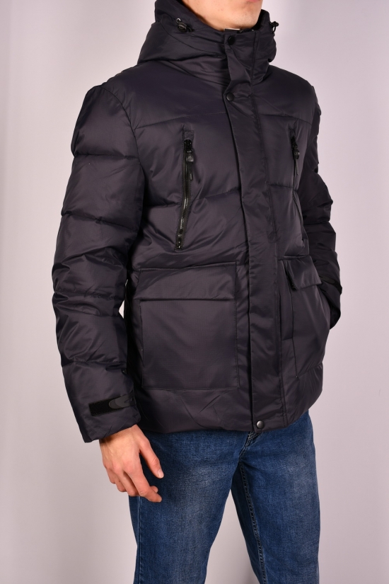 Куртка мужская (цв.т.синий) зимняя с плащевки "NANA" Размеры в наличии : 46, 48, 50, 52, 54 арт.Y-937