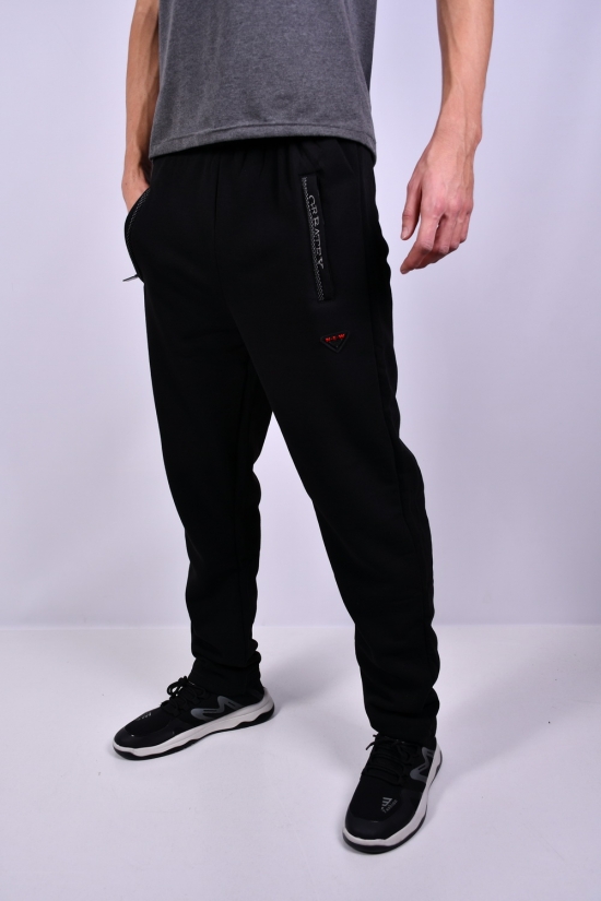 Чоловічі штани (кол. чорний) на флісі "Black Cyclone" Розміри в наявності : 46, 48, 50 арт.WK-2070H