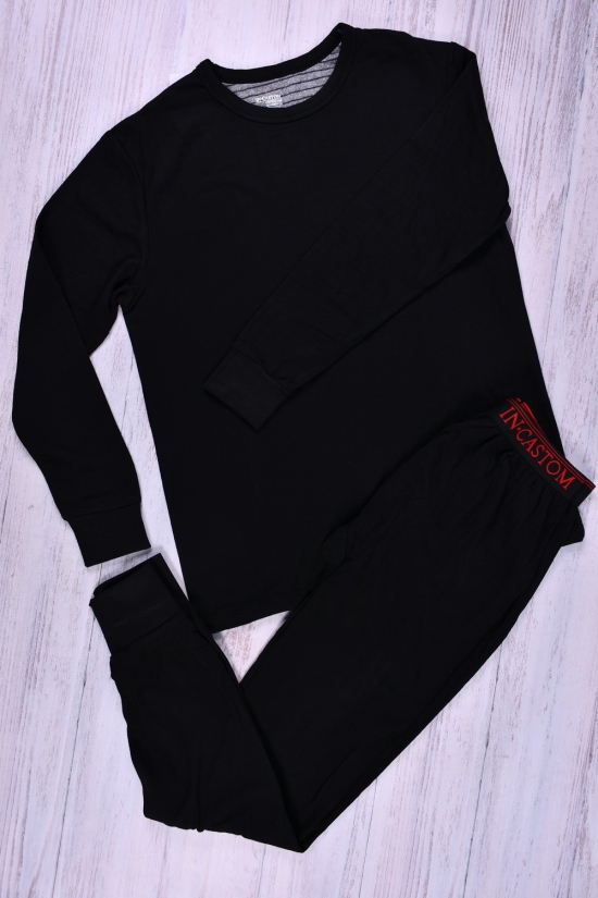 Термобілизна чоловіча трикотажна (кофта штани) "Castom" Розміри в наявності : 48, 50, 54 арт.996