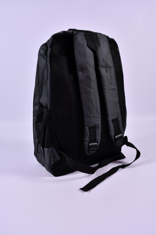 Рюкзак из плащевки (цв.серый) размер 30/44/16см арт.3776