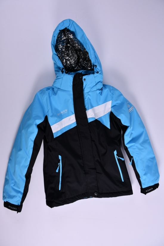 Куртка для дівчинки (col.6) з водовідштовхувальної тканини з дихаючою мембраною Зріст в наявності : 128, 140, 164 арт.GS23171