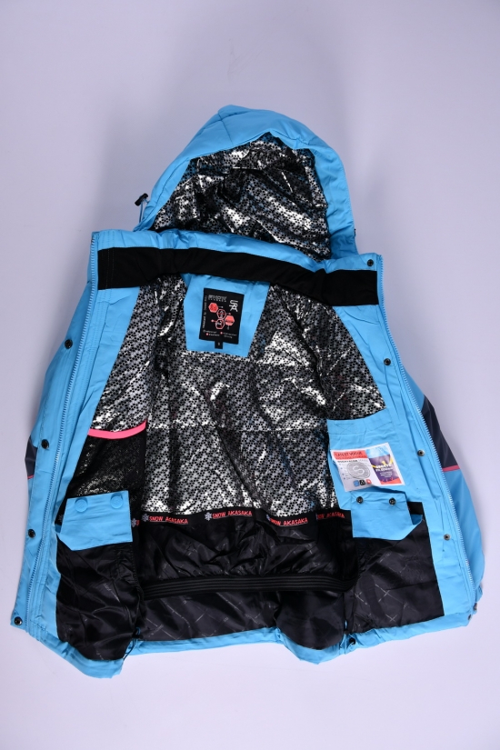 Куртка для девочки (col.65) из водоотталкивающей ткани из дышащей мембраной Рост в наличии : 128, 140, 152, 164 арт.GS22023