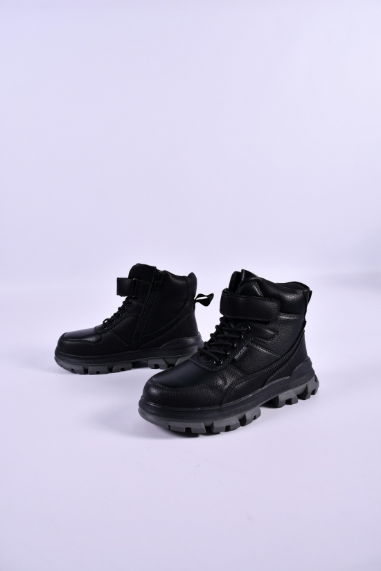 Зимові черевики на хутрі для хлопчика "W.niko" Розміри в наявності : 32, 33, 34, 35 арт.AG930-1