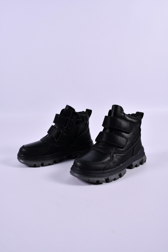 Зимові черевики на хутрі для хлопчика "W.niko" Розміри в наявності : 32, 33, 34 арт.AG932-1