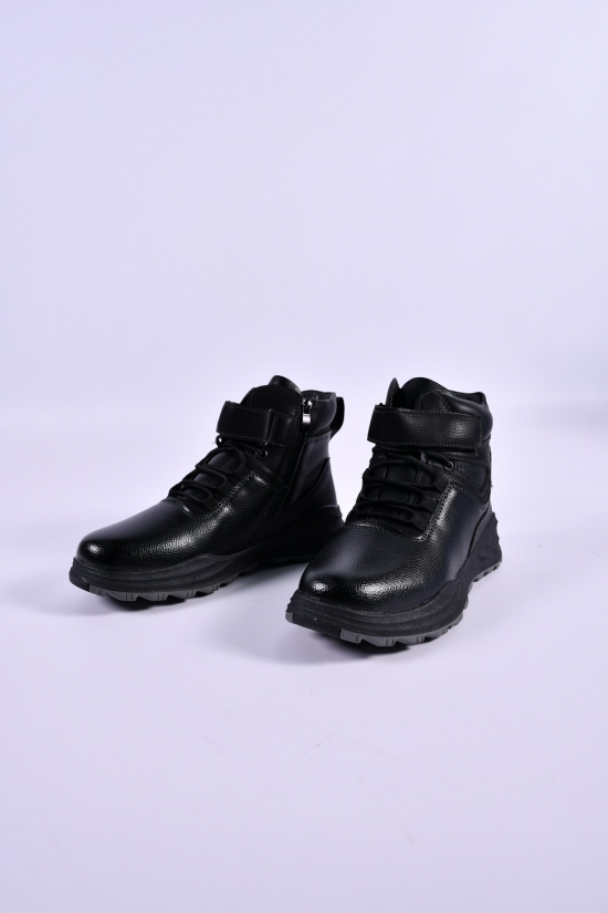 Зимові черевики на хутрі для хлопчика "W.niko" Розміри в наявності : 36, 39, 41 арт.AG364